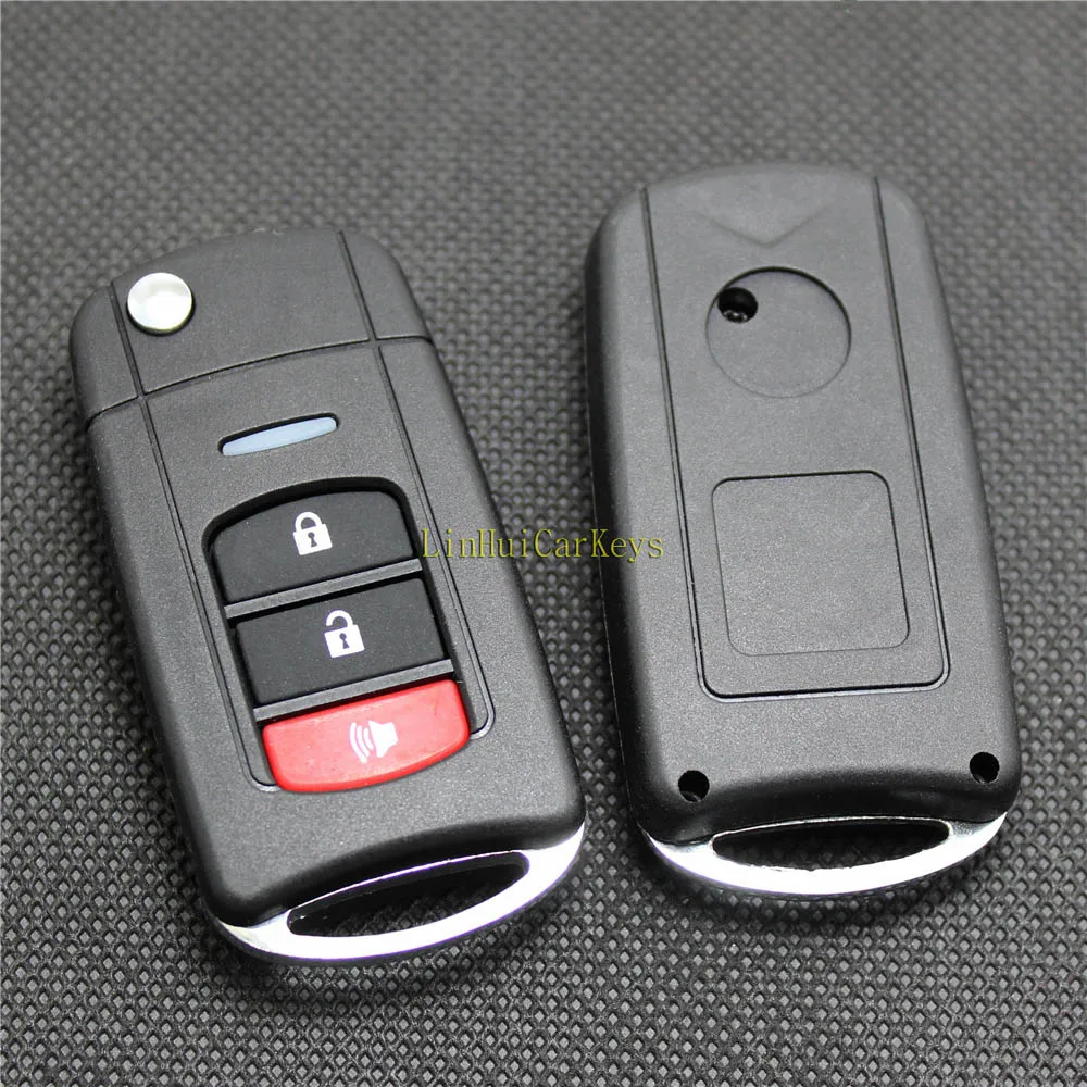 PINECONE Key Case for TOYOTA Car With Uncut Blade 3 Buttons Modified Remote Shell Cover 1 PC | Автомобили и мотоциклы