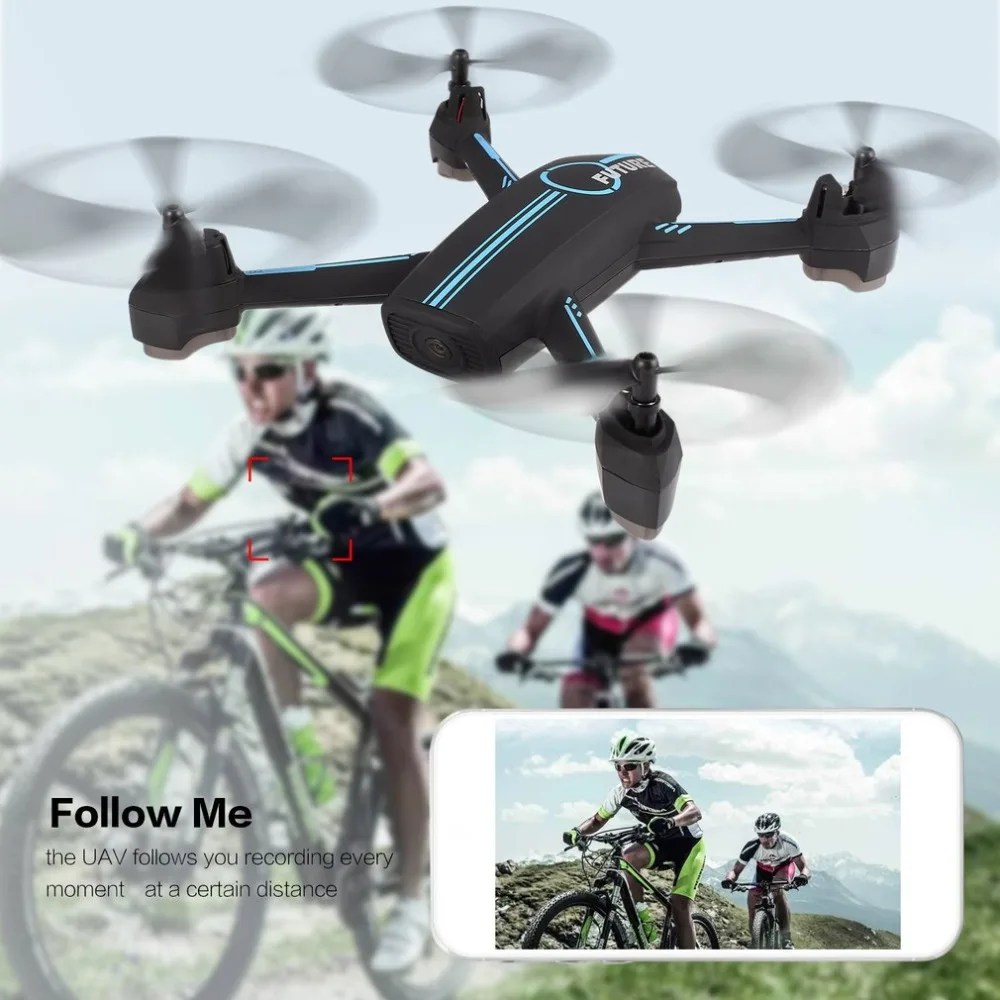 JINXINGDA 528 gps позиционный RC FPV Дрон Квадрокоптер с 720P HD Wifi камера в режиме реального