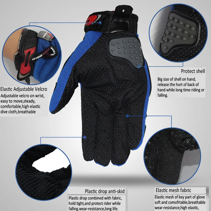Мотоциклетные перчатки для электровелосипеда Перчатки мотоциклистов мотогонок