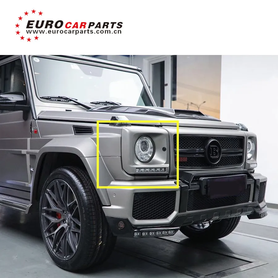 G класса w463 G63 g65 G500 головной светильник крышка с светодиодный светильник s светодиодный дневные ходовые светильник S для w463 G63 G65 G500 4*4 светодиодный рабочий светильник