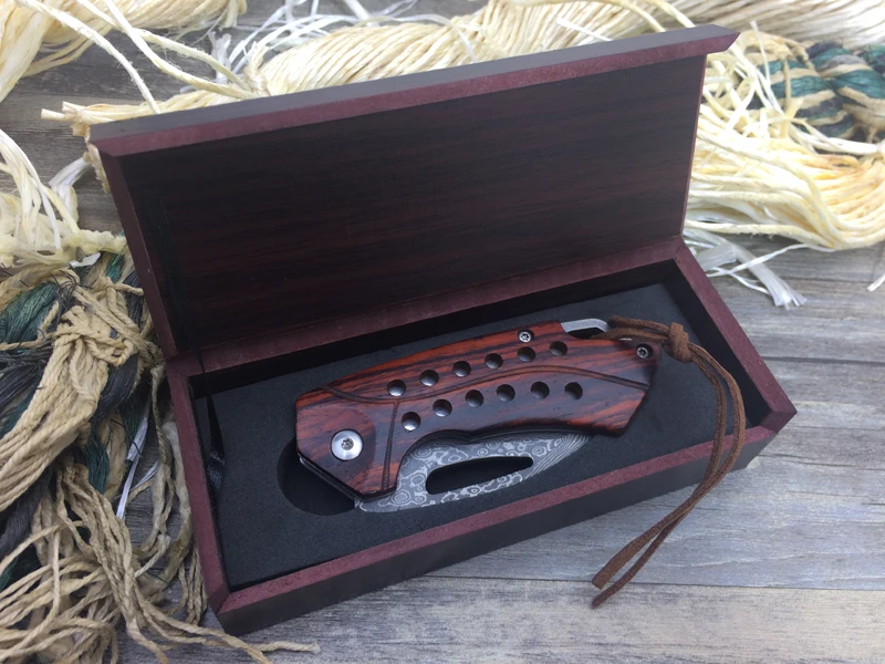 Get-FORCE дамасский EDC тактический складной нож коллекция мини-папок выживания