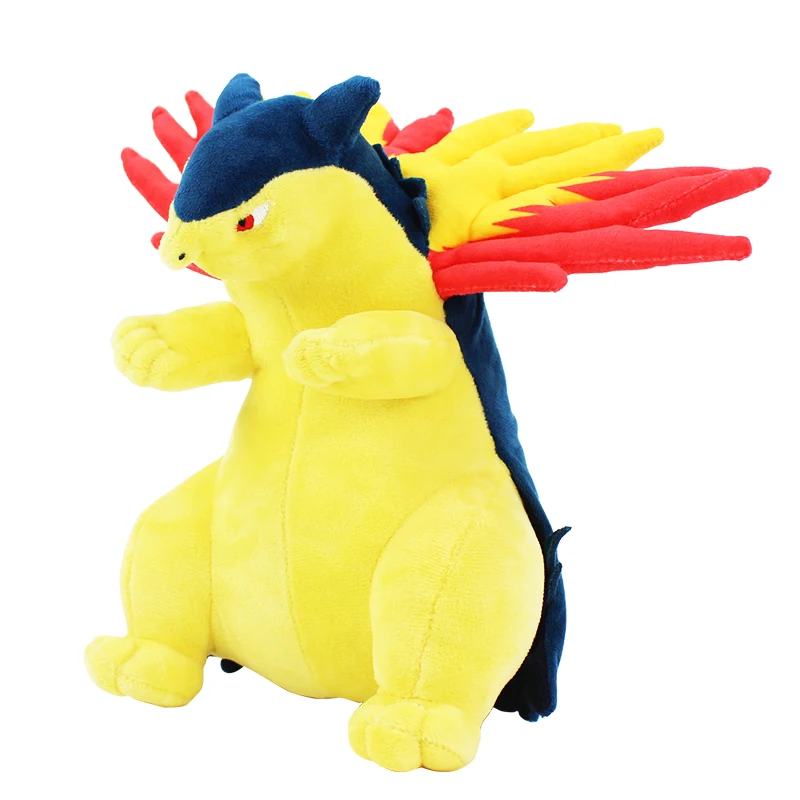 

8Styles Cartoon Plush Toys Shiny Dragonair Furret Moltres Red Bird Typhlosion Phanpy Sudowoodo Soft Stuffed Animal Doll