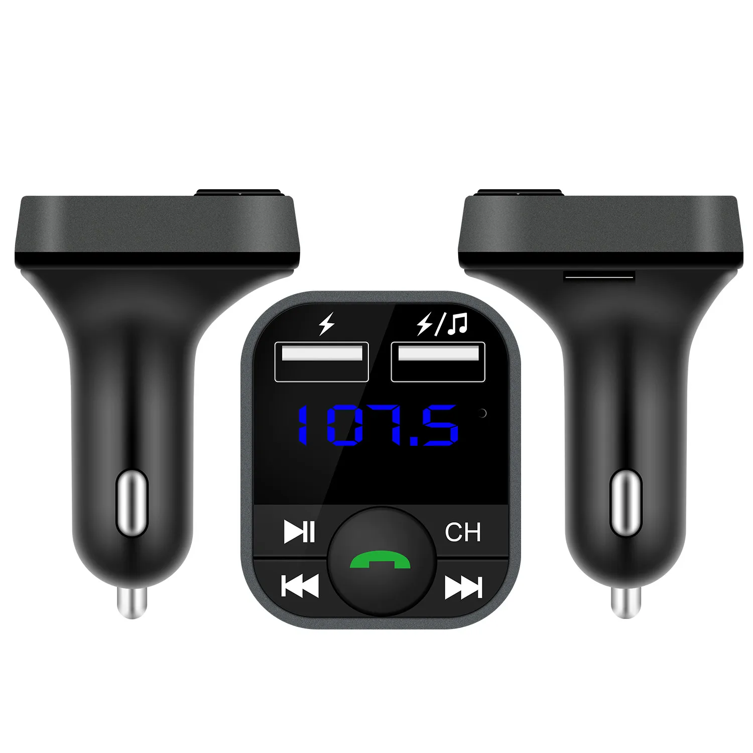Высокое качество Bluetooth USB зарядное устройство fm передатчик беспроводной радио