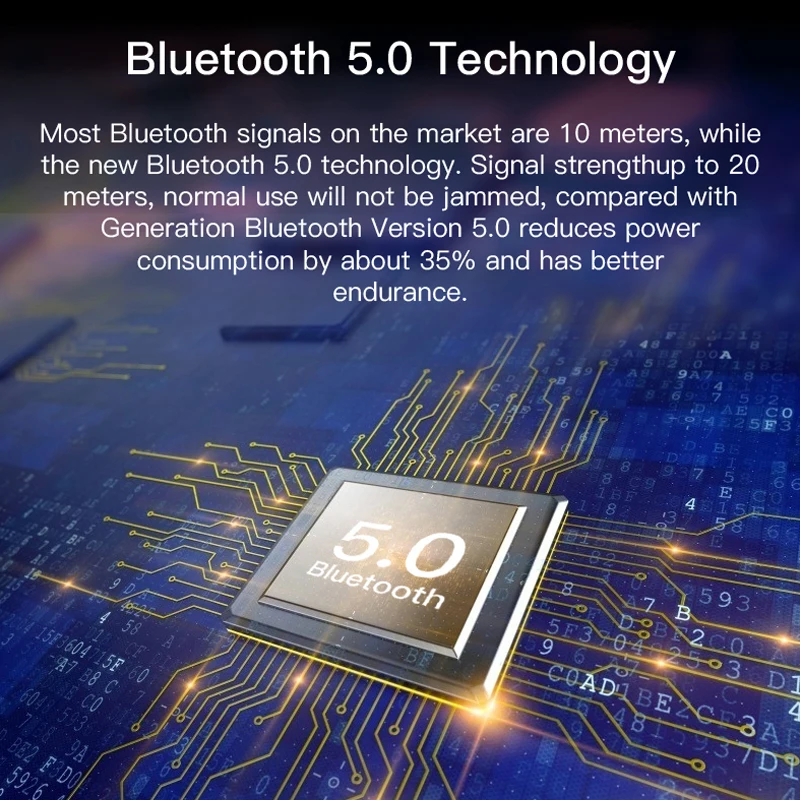 Bluetooth наушники Bleuthoot 5,0, беспроводные наушники, Tws, спортивные наушники, свободные руки, наушники, наушники, гарнитура с микрофоном