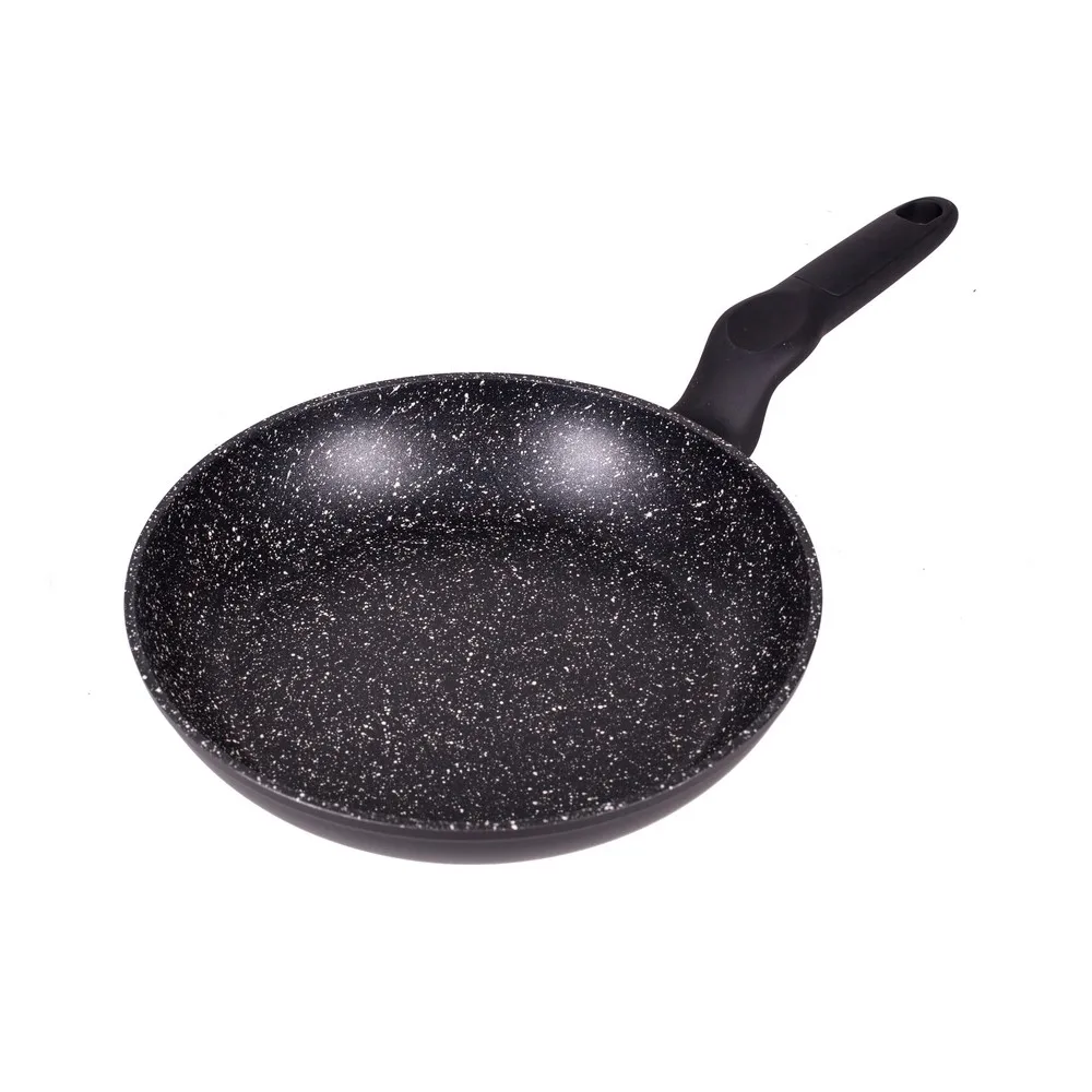 СКОВОРОДА SATOSHI литая с каменным антипригарным покрытием.|frying pan|pan stonestone fry pan |