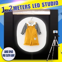 cy 120100120cm portable photography soft box photo studio lightbox light box dimmer switch childrens clothing shoting tent