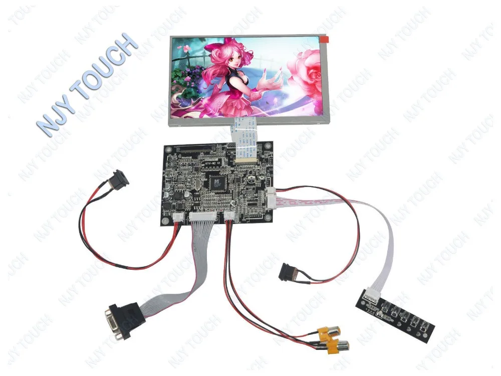 7-дюймовый ЖК-экран INNOLUX AT070TN83 800x480 + сенсорная панель VGA 2AV комплект платы