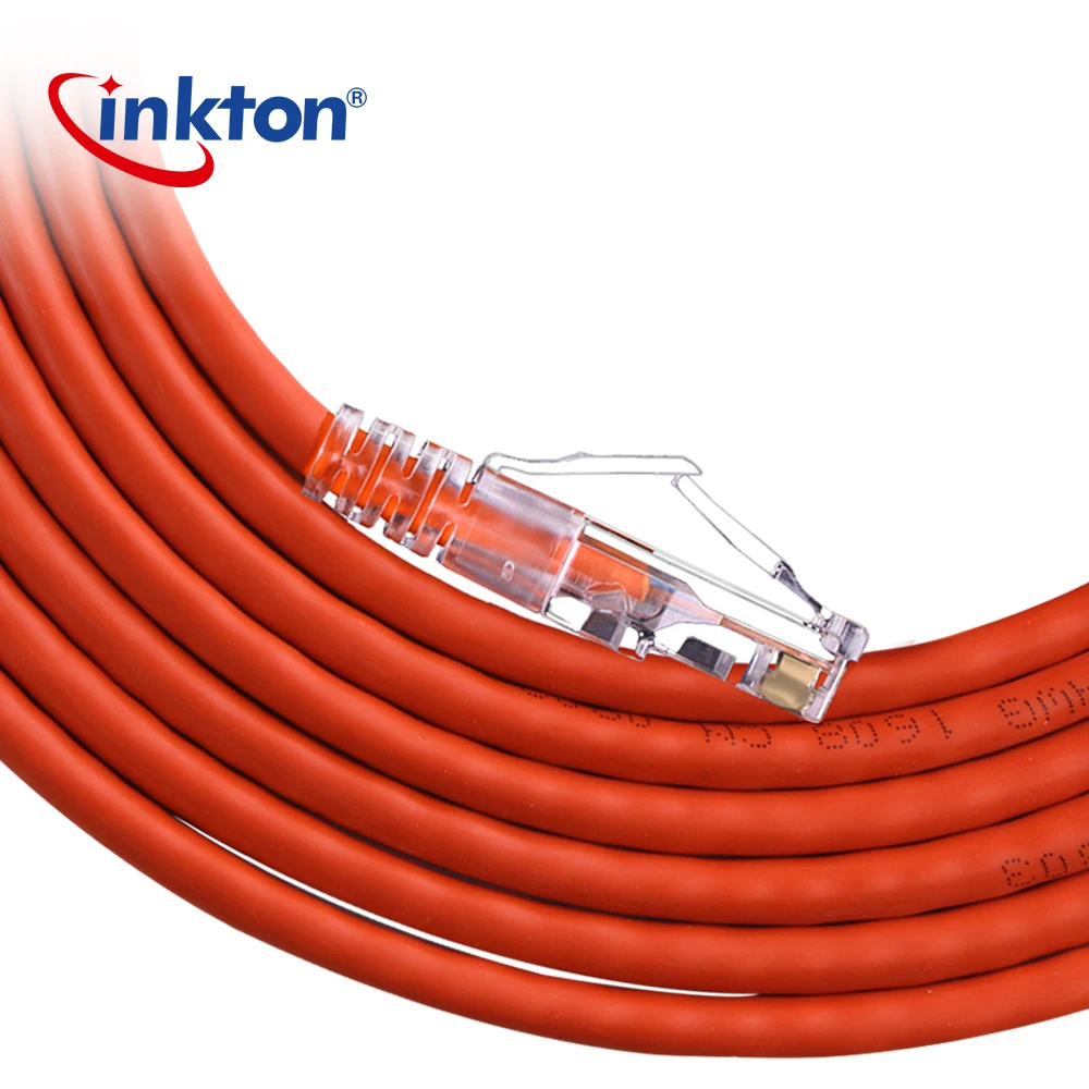 Inkton Rj45 Cat5e UTP патч-корд 8 ядер Lan патч-кабель ПВХ Куртка для компьютера роутера