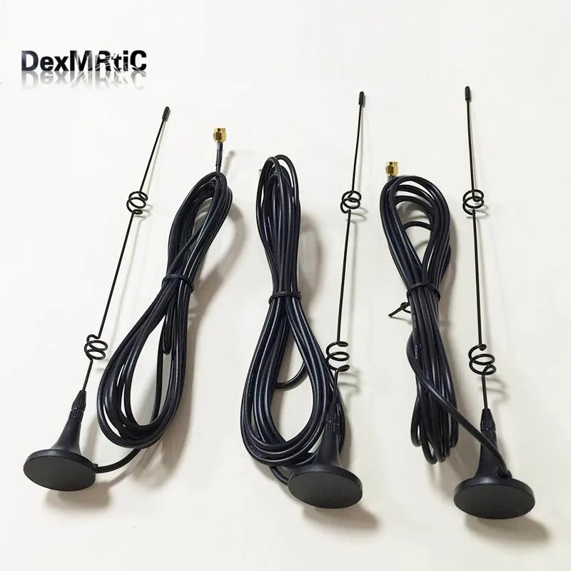 Антенна 3G 3dBi 850/900/1800/1900/2100 МГц антенна с 3 м кабелем магнитное основание SMA разъем