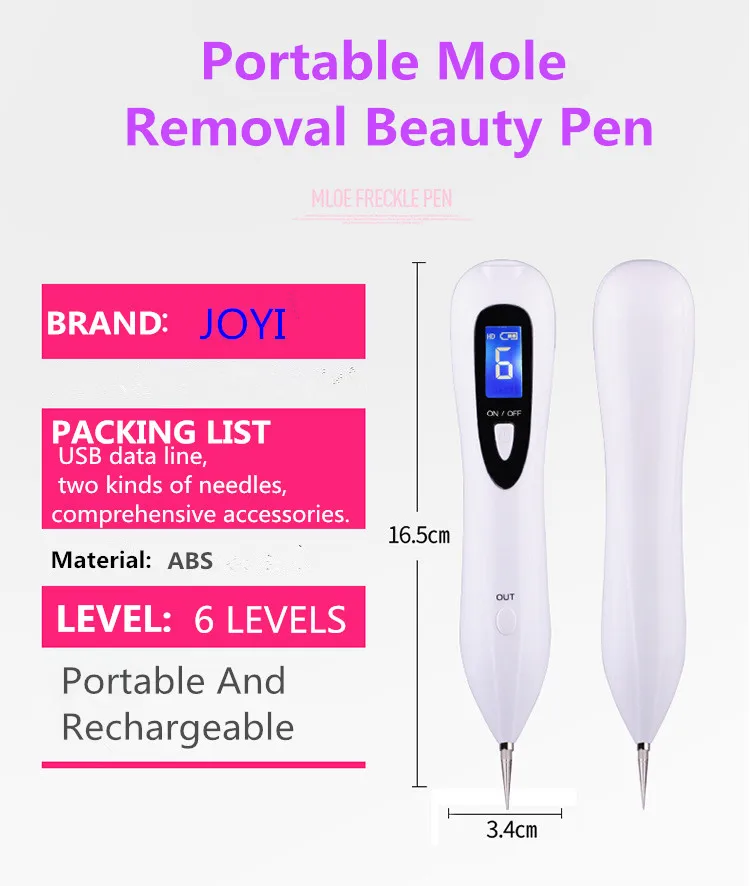 Безболезненная микро ручка для удаления веснушек и пятен косметическое