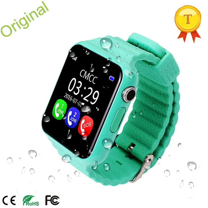 2017 Детские Smat часы с MTK2503 GPS сенсорный экран Google карта SOS Кнопка для ребенка