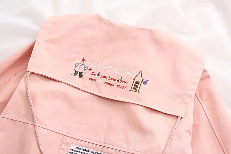 2017 весенне осенняя куртка Женские однотонные с длинным рукавом героями