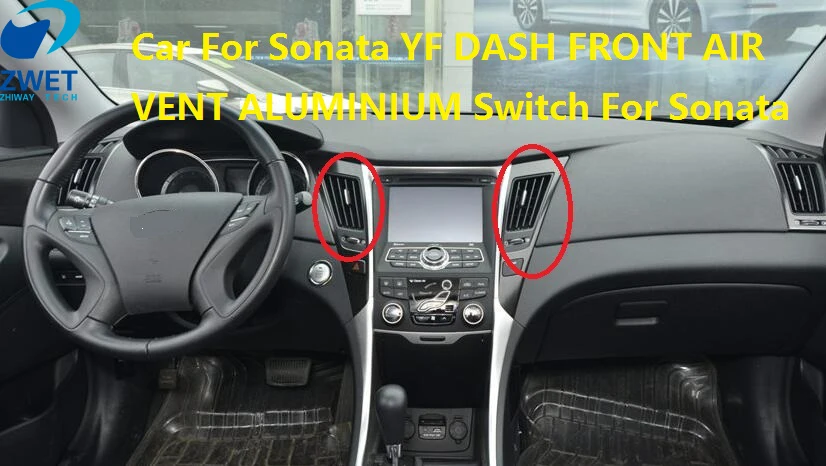 Автомобиль ZWET для Sonata YF передняя решетка вентиляционного отверстия 97410 4G000|car