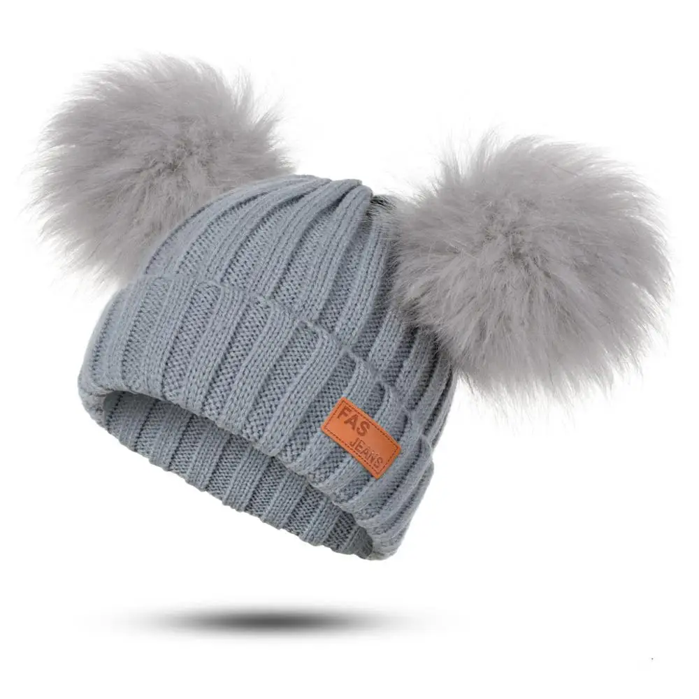 DMROLES/новая зимняя детская шапка для волос, детская мягкая вязаная шапка зима, детская шапка для детей 0-3 лет, шапка для мальчиков и девочек