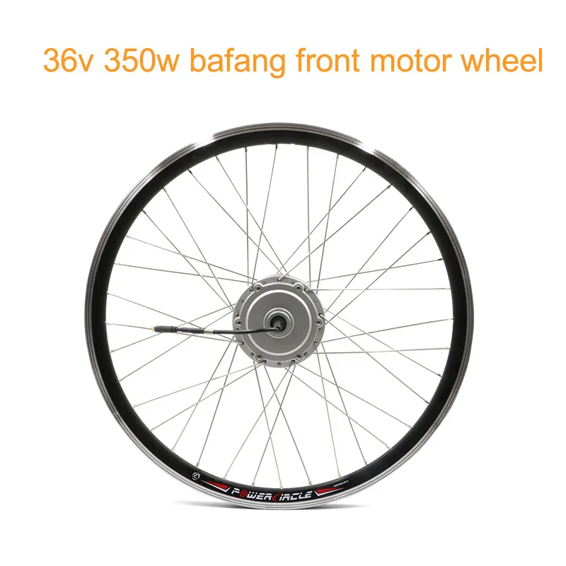 Bafang 36/48v 250w 350w 500w электрический велосипед Шестерни мотор для центрального движения колеса 26 дюймов 700c 8fun комплект для переоборудования электрического велосипеда мотор для центрального движения колеса - Цвет: 36v350w motor wheel
