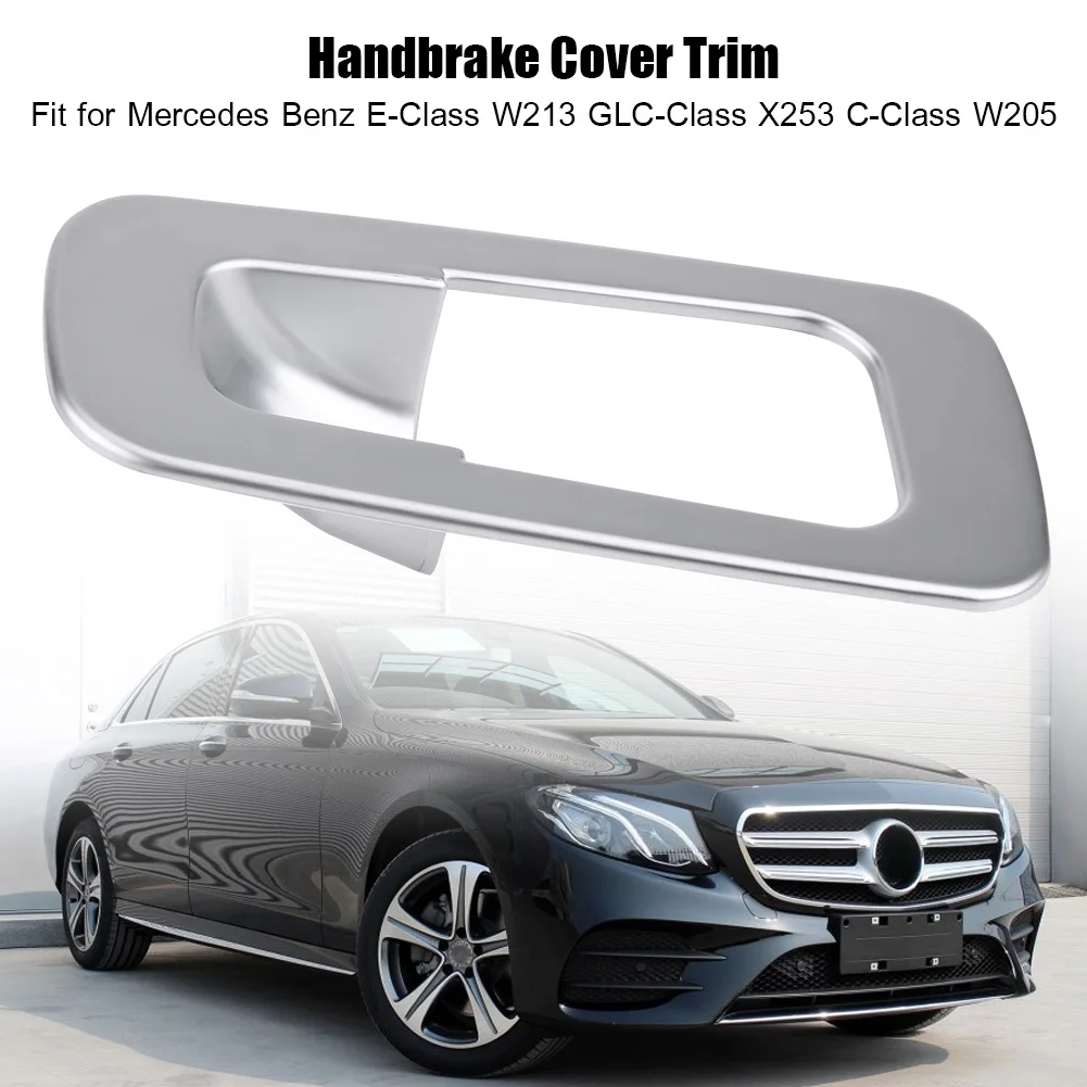 Хромированная кнопка ручного тормоза Накладка для Mercedes Benz E-Class W213 GLC-Class X253 C-Class W205