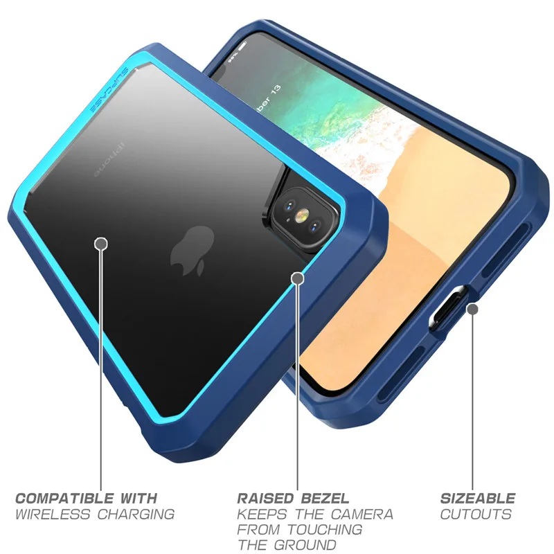 SUP чехол для iphone X XS, 5,8 дюймов, чехол с единорогом, жуком, серия UB, Премиум гибридный защитный прозрачный чехол для iphone X Xs