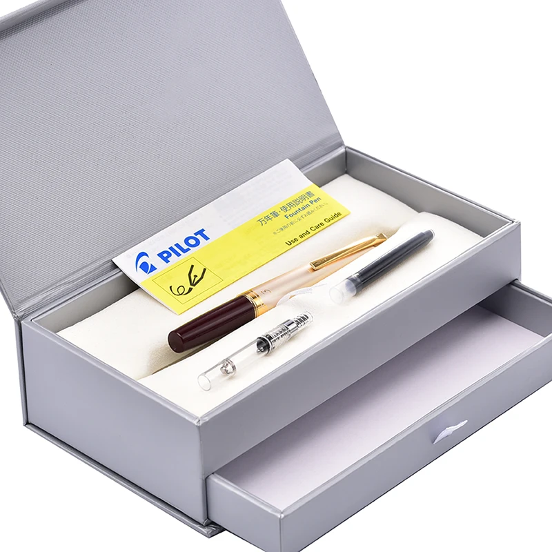 Pilot Elite 95s 14k золотая ручка EF/F/M перо ограниченная версия карманная Подарочная авторучка