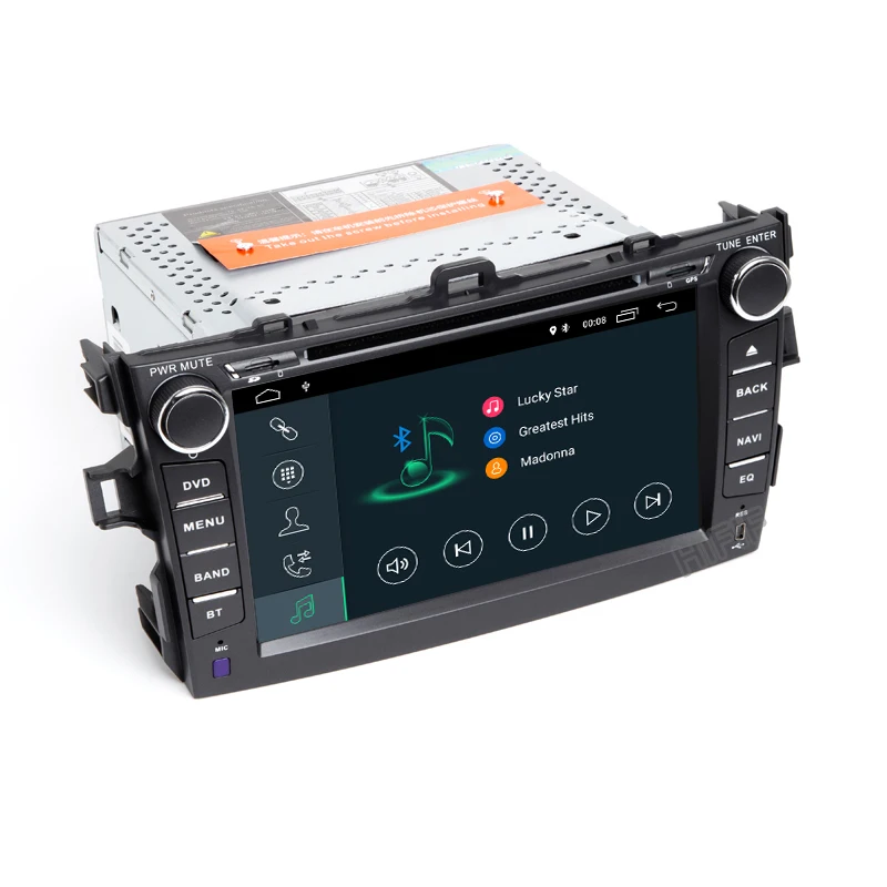 Автомагнитола 2 Din 8 дюймов Android 10 для Toyota Corolla 2007 2011|Автомагнитолы| |