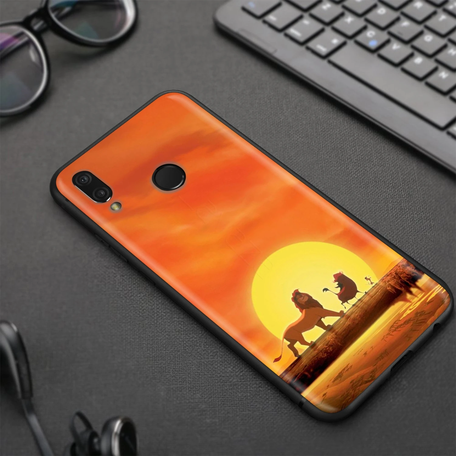 Lavaza мультфильм лев Король чехол для Huawei Honor 10 9 8 8x 8c 7x 7c 7a Note Nova 3 3i Lite Y9 Y7 Y6 |