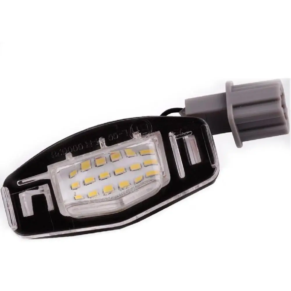 Partol 2 шт. DC12V номерной знак света светодиодные лампы для Honda Accord Civic MR V Odyssey Acura MDX RL TL
