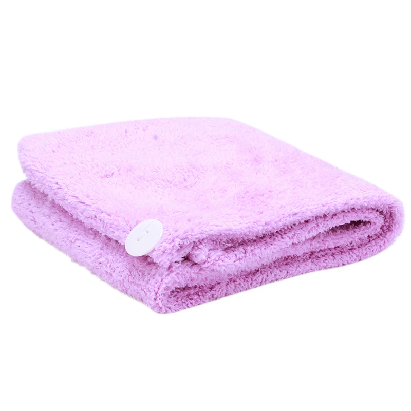 1PC Salon Magic Hair Drying Towel Solid Color Universal Quick Dry Microfibre Bath Accessories | Красота и здоровье