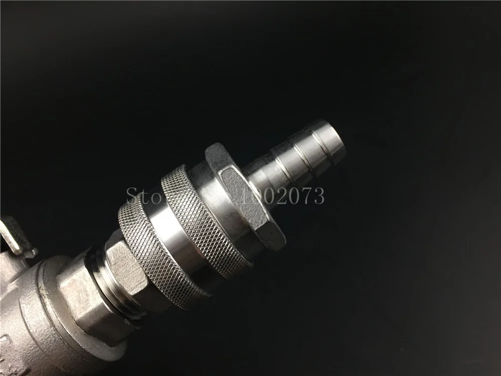 Набор шариковых клапанов из нержавеющей стали для пивоварения 1/2 &quotNPT с набором
