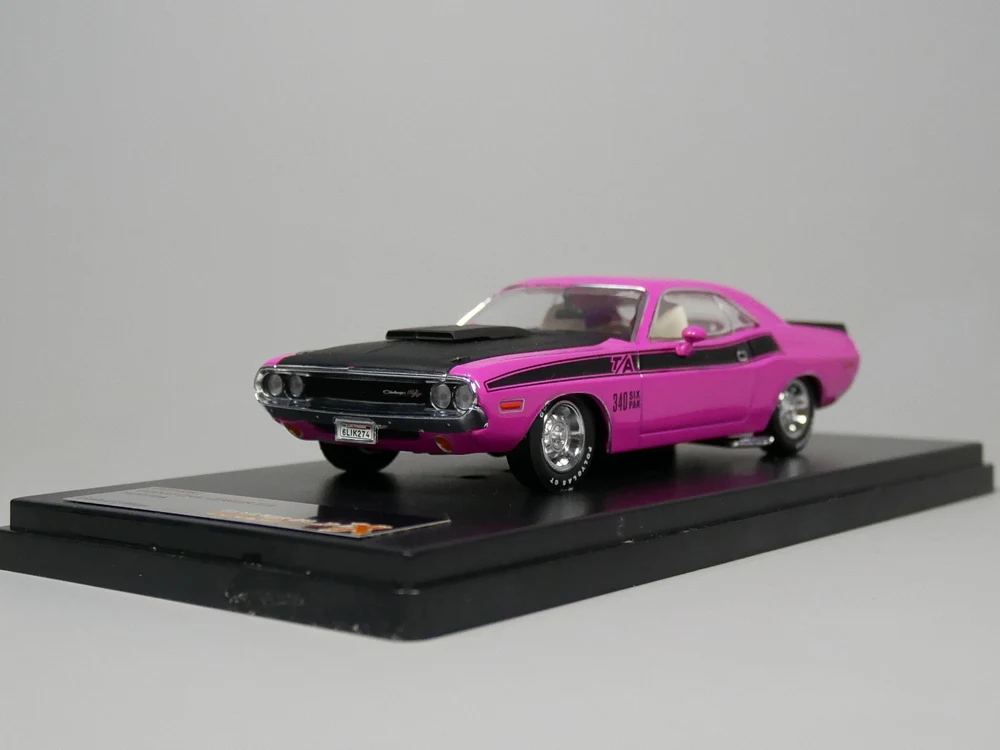 Премиум X 1:43 DODGE CHALLENGER T/A 1970 (розовый) литая модель автомобиля|Наземный транспорт| |