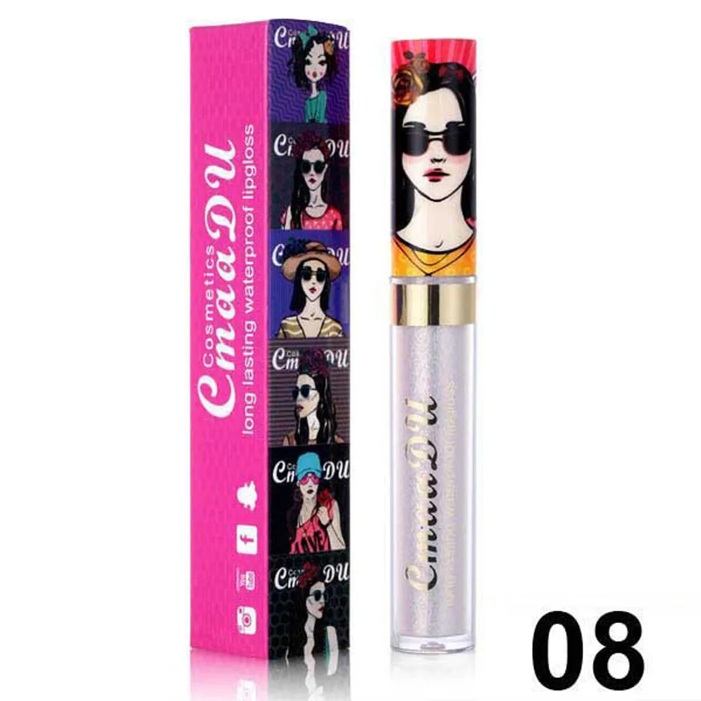 12 Colors Women Fashion Sexy Matte Velvet Lip-gloss Nude Symphony chameleon Lipstick Glossy | Красота и здоровье