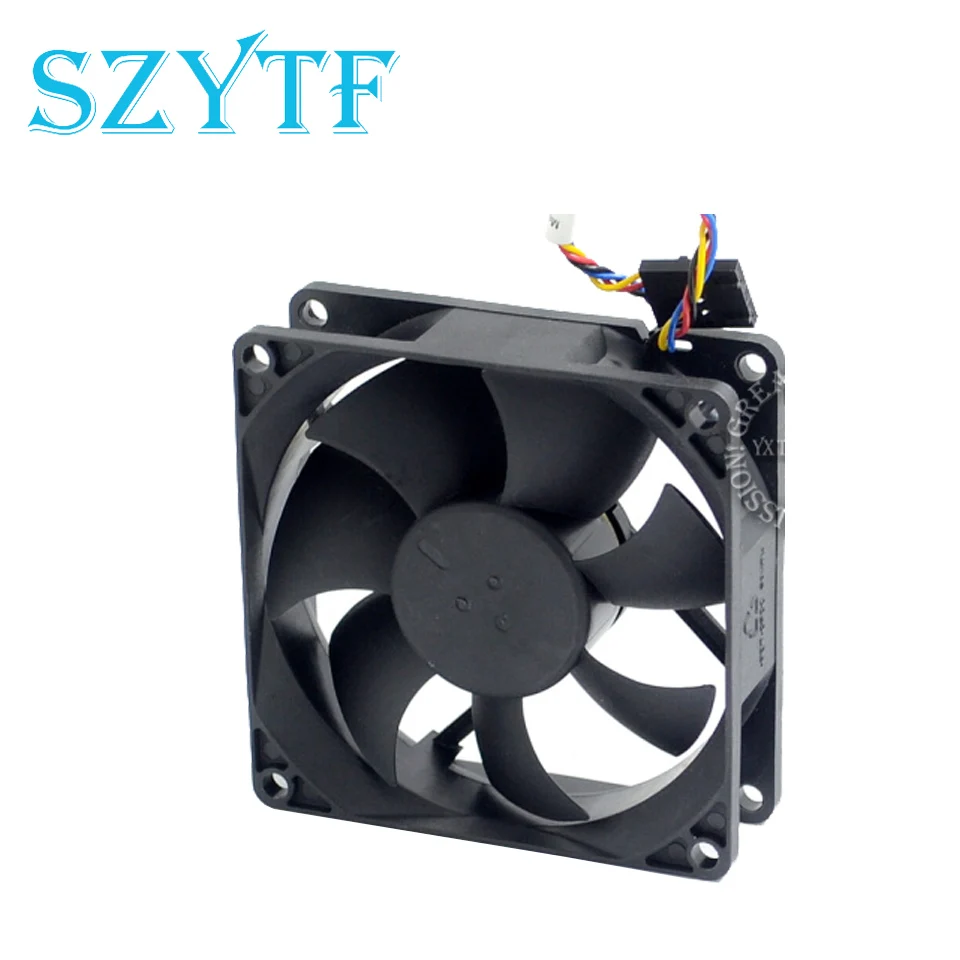 

2pcs/Lot 8025 8cm 80mm PVA080G12H-P01 12V 0.6A 4Wire For 775 CPU Cooler Fan Server Inverter Radiator DC Brushless