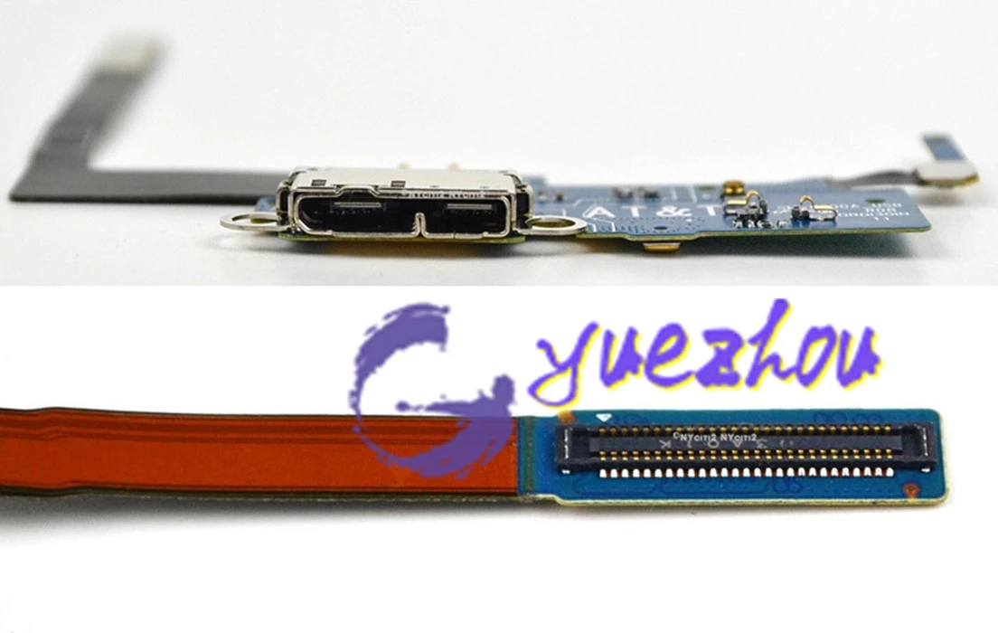 Для Samsung примечание 3 N900P док зарядки портовый USB зарядное устройство жк flex ленты