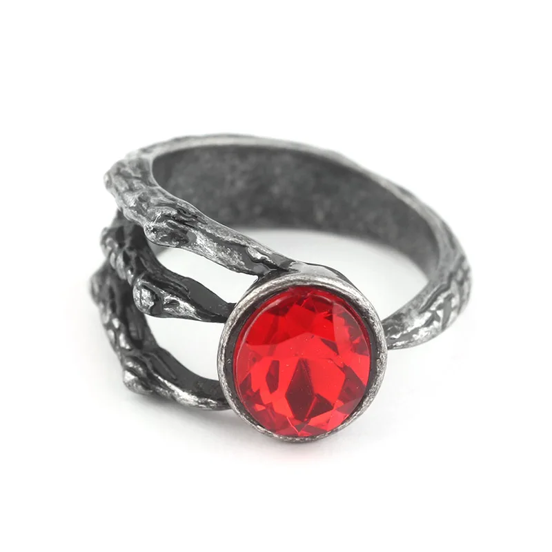 

Dark Souls 3 Demon Paw crystal Ring men and women fashion jewelry