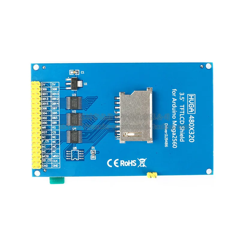 Новый 3 5 дюймовый TFT ЖК дисплей модуль платы 320x480 экран для Arduino Mega 2560|Аксессуары