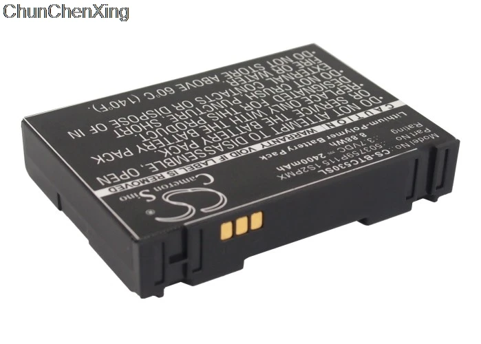 Аккумулятор Cameron Sino 2400 мАч 503759P115 1S2PMX для Blaupunkt Lucca 5 3|Цифровые аккумуляторы| |