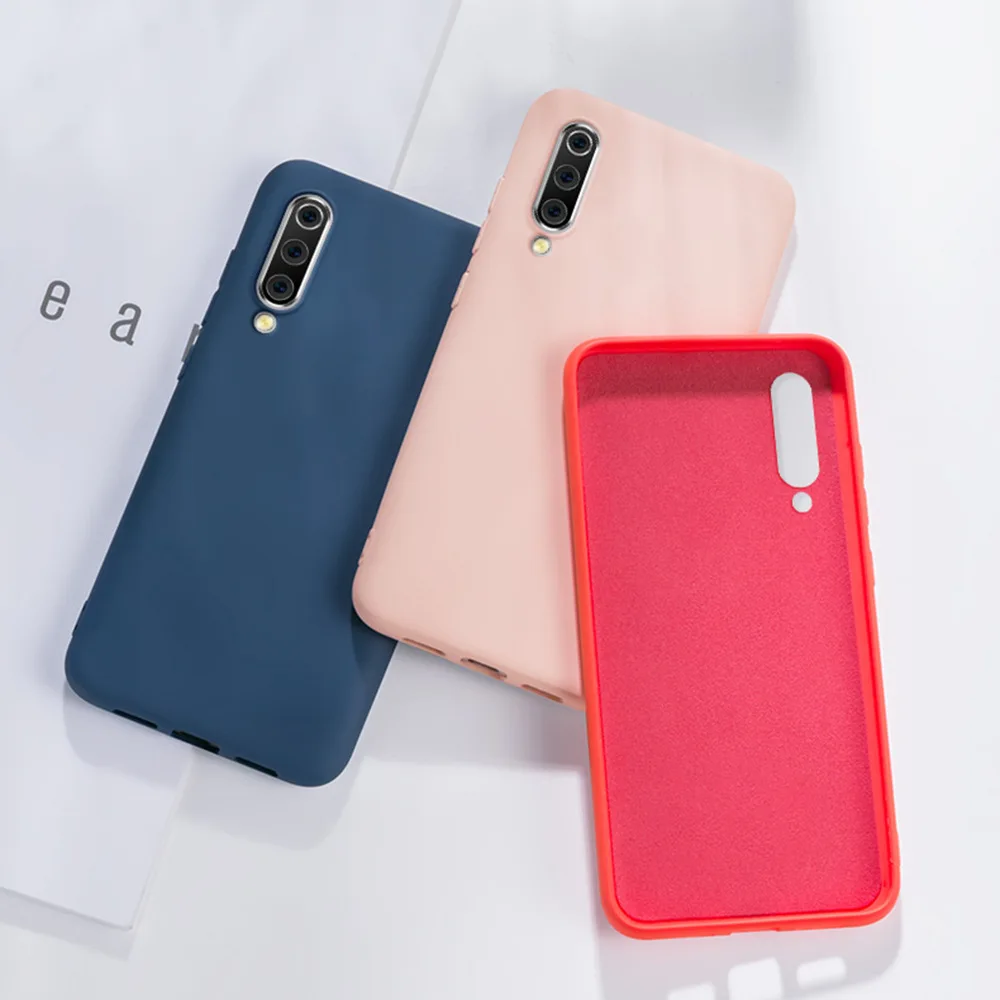 Жидкий силиконовый чехол для Xiaomi Mi 8 Lite A2 9 SE MiX 2S MiX3 Redmi K20 GO 7 6 6A Note Pro мягкий