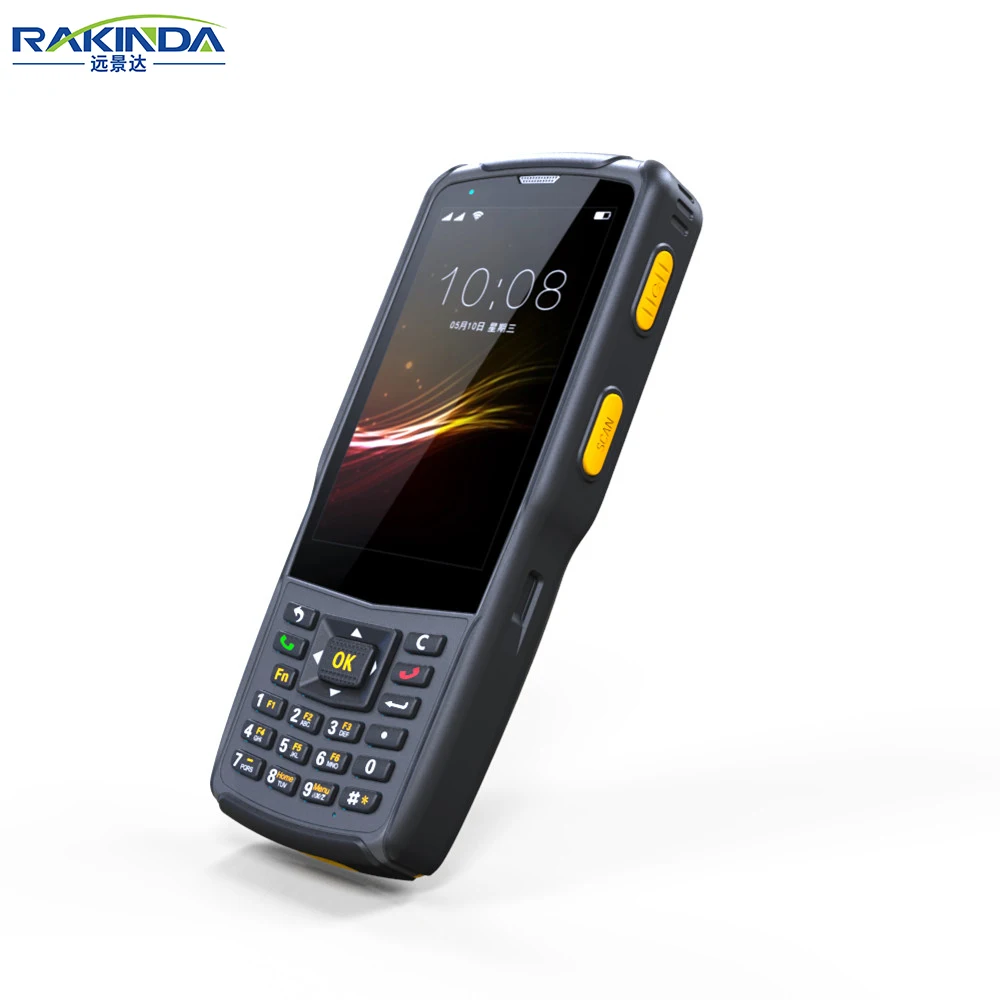 Ручной PDA сканер штрих кодов RAKINDA промышленный IP67 Android 5 1 1D 2D управление