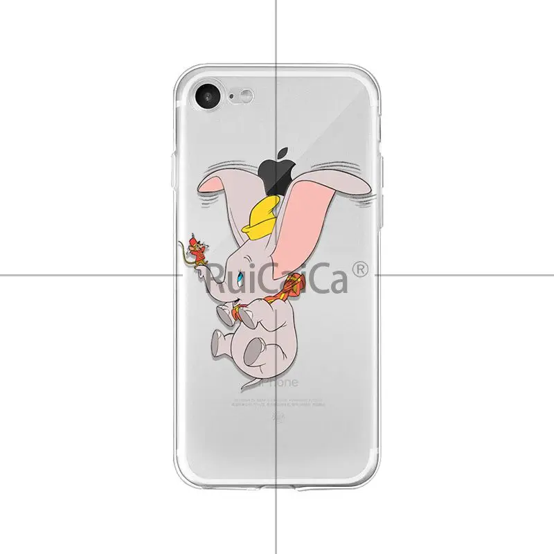 Ruicaica Cartoon cute Dumbo Original Phone case cover for Apple iPhone 8 7 6 6S Plus X XS max 5 5S SE XR Cover | Мобильные телефоны