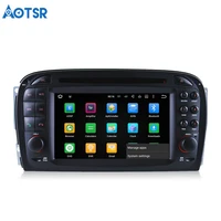 aotsr android 8 0 car dvd player headunit for mercedes benz sl r230 sl500 2001 2007 multimedia navigation radio gps 2 di