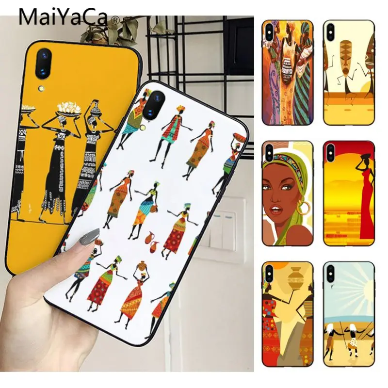 Женские чехлы для телефонов MaiYaCa iphone 5 5s SE 6s 6plus 7 8plus 8 X XS XR XSMAX|Чехлы-накладки| |