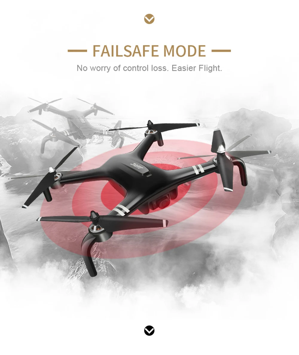 JJRC X7 умный двойной gps Радиоуправляемый Дрон с 1080P FPV камера Вертолет 5G WiFi Подставка