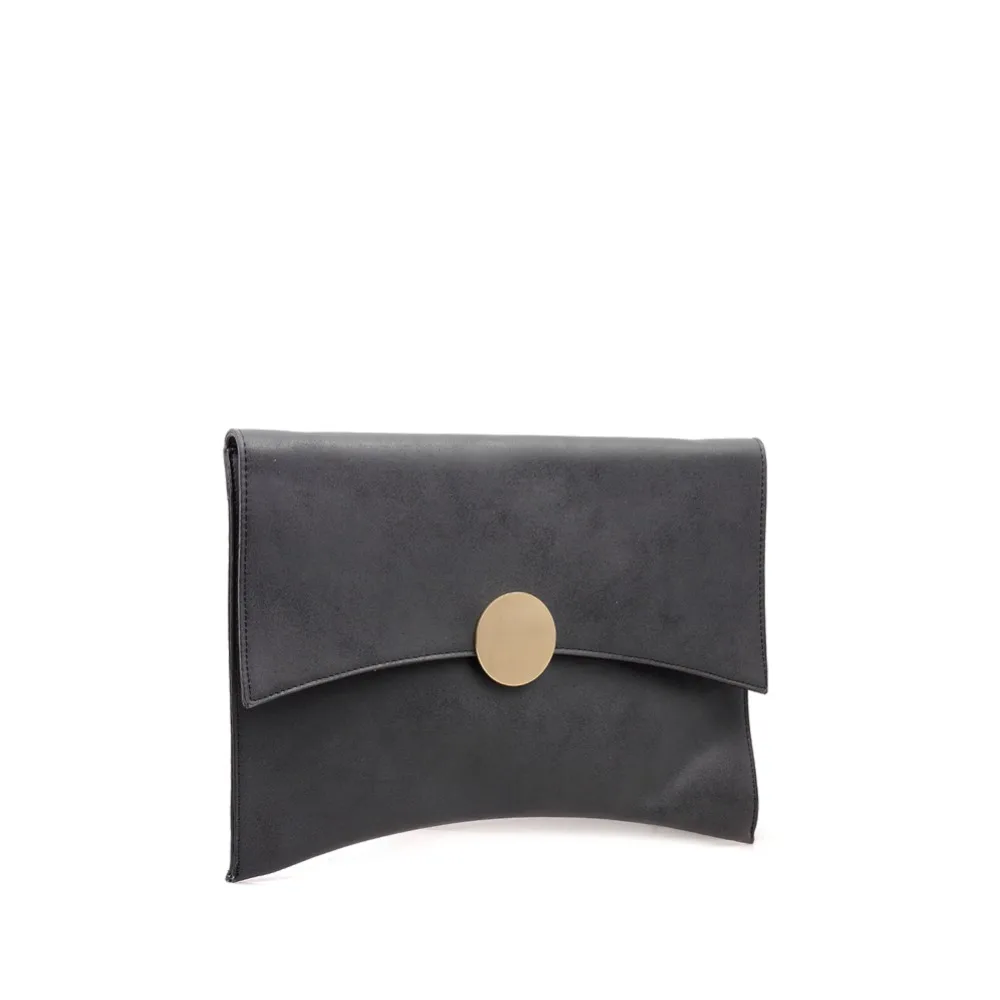 Стильный Замшевый клатч-конверт женский элегантный стиль простой