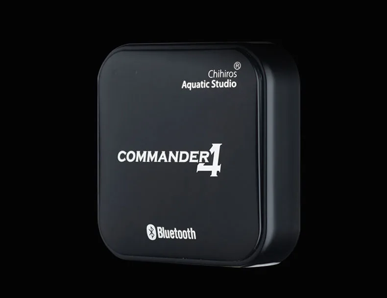 Commander 4 for WRGB Светодиодный умный контроллер Chihiros с диммером и таймером, металлический кронштейн, подвесной комплект, адаптер питания для растений - Цвет: Commander 4 for WRGB