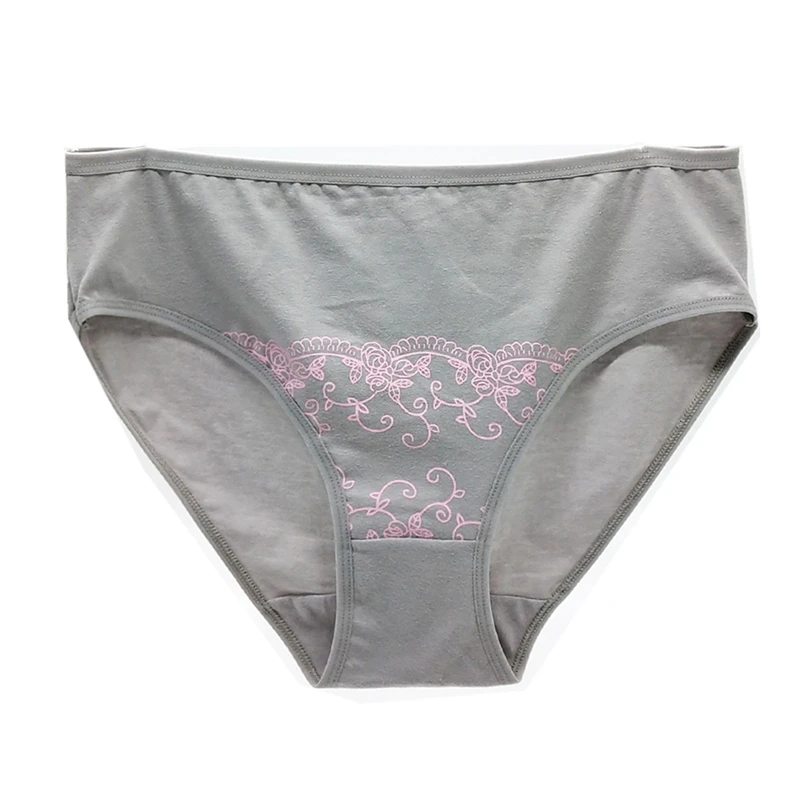 4 шт./лот Хлопковые женские трусы сексуальные трусики с высокой талией нижнее