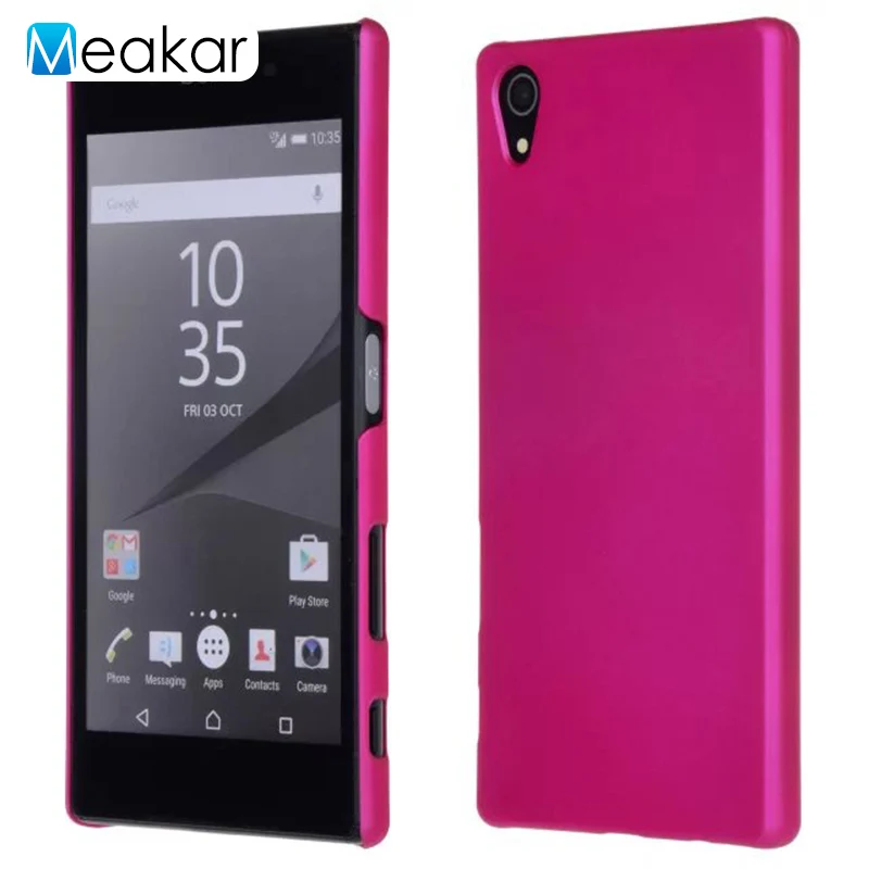 rose red Coque 5.5For sony Xperia Z5 Премиум чехол для sony Xperia Z5 высокого класса Dual E6833 E6883 E6853 телефона чехол-лента на заднюю панель - Цвет: rose red