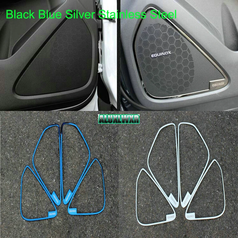 

Car Interior Door Speakers Decorative Frame Cover Conversion Audio Decorative Third GE 2018 LHD 4PS for Chevrolet Holden Equinox