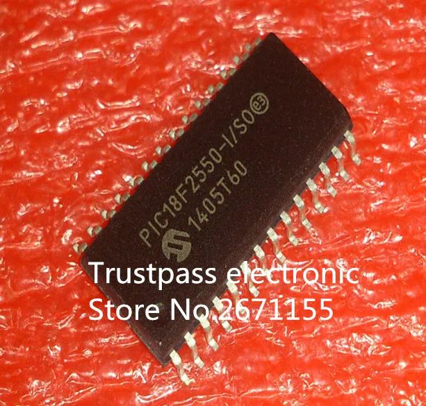 Оригинальные 2 шт./лот PIC18F2550 18F2550 SOIC28|soic28| |