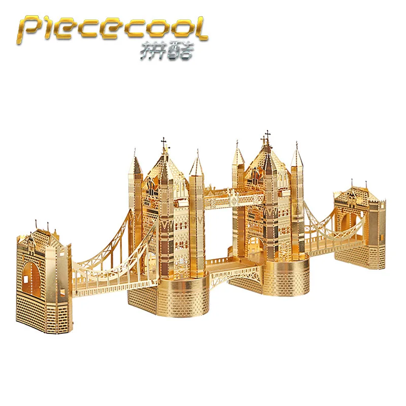Да Piececool Нотр-Дам де Пари Сиднейский оперный дом Парижская башня светильник 3D металлическая сборка архитектурная модель пазл, детская игрушка