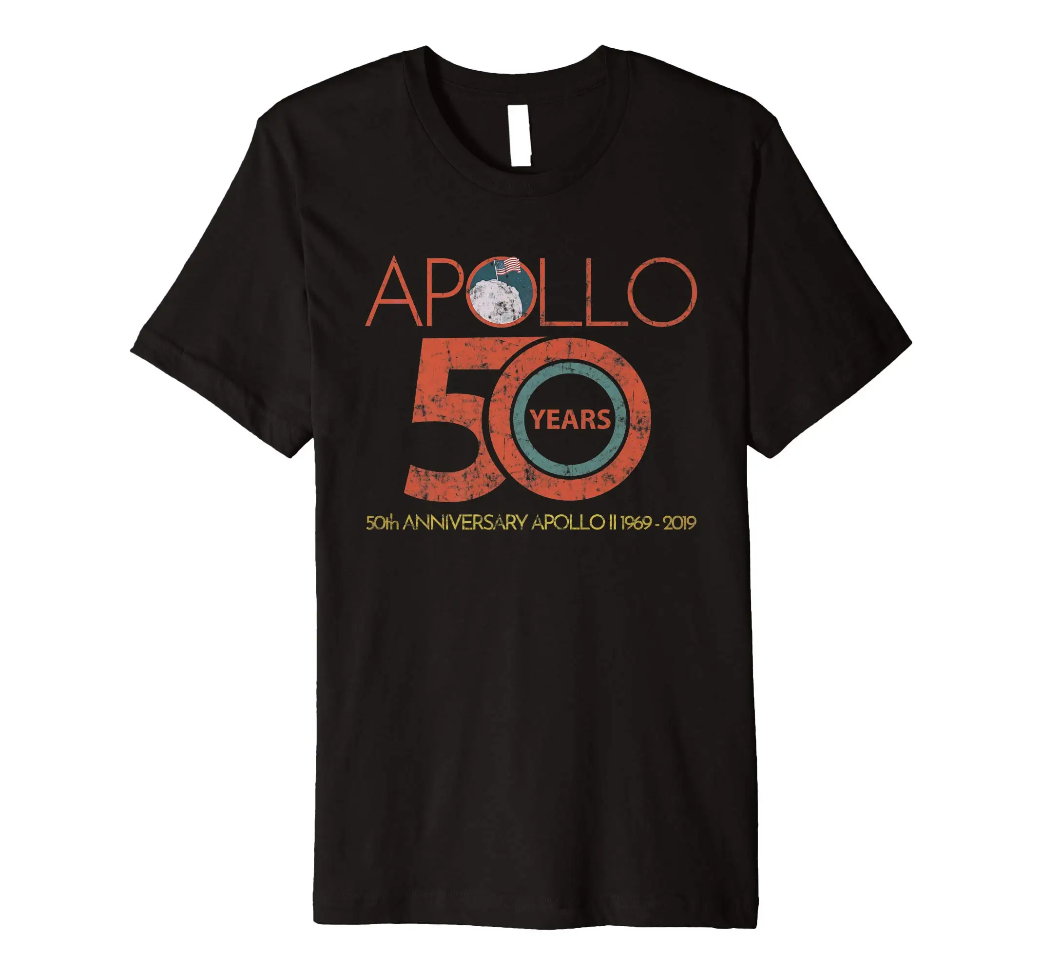 Apollo 11 50th Юбилей на Луне 50 лет наука Тройник | Мужская одежда