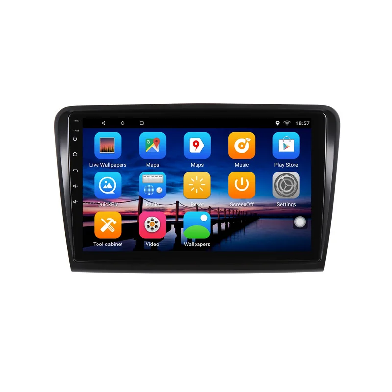 2 + 32G 2.5D IPS Android 8 1 автомобильный DVD мультимедийный плеер GPS для Skoda Superb 2009 2010 2014 аудио