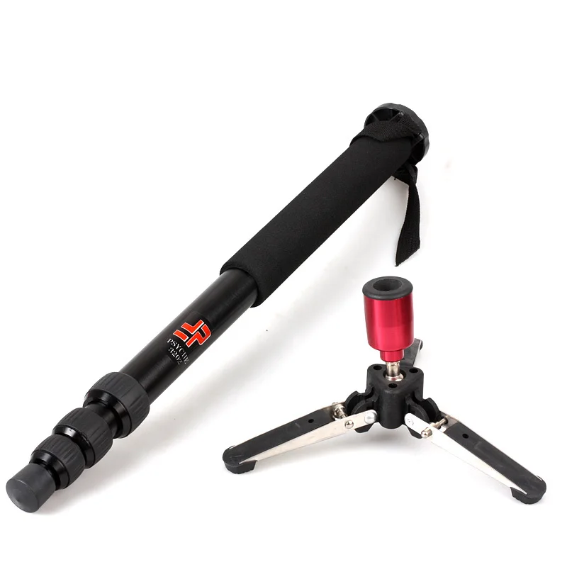 Монопод с 3 ножками и стабилизатором для камеры DSLR SLR|monopod unipod|3 legsleg monopod |